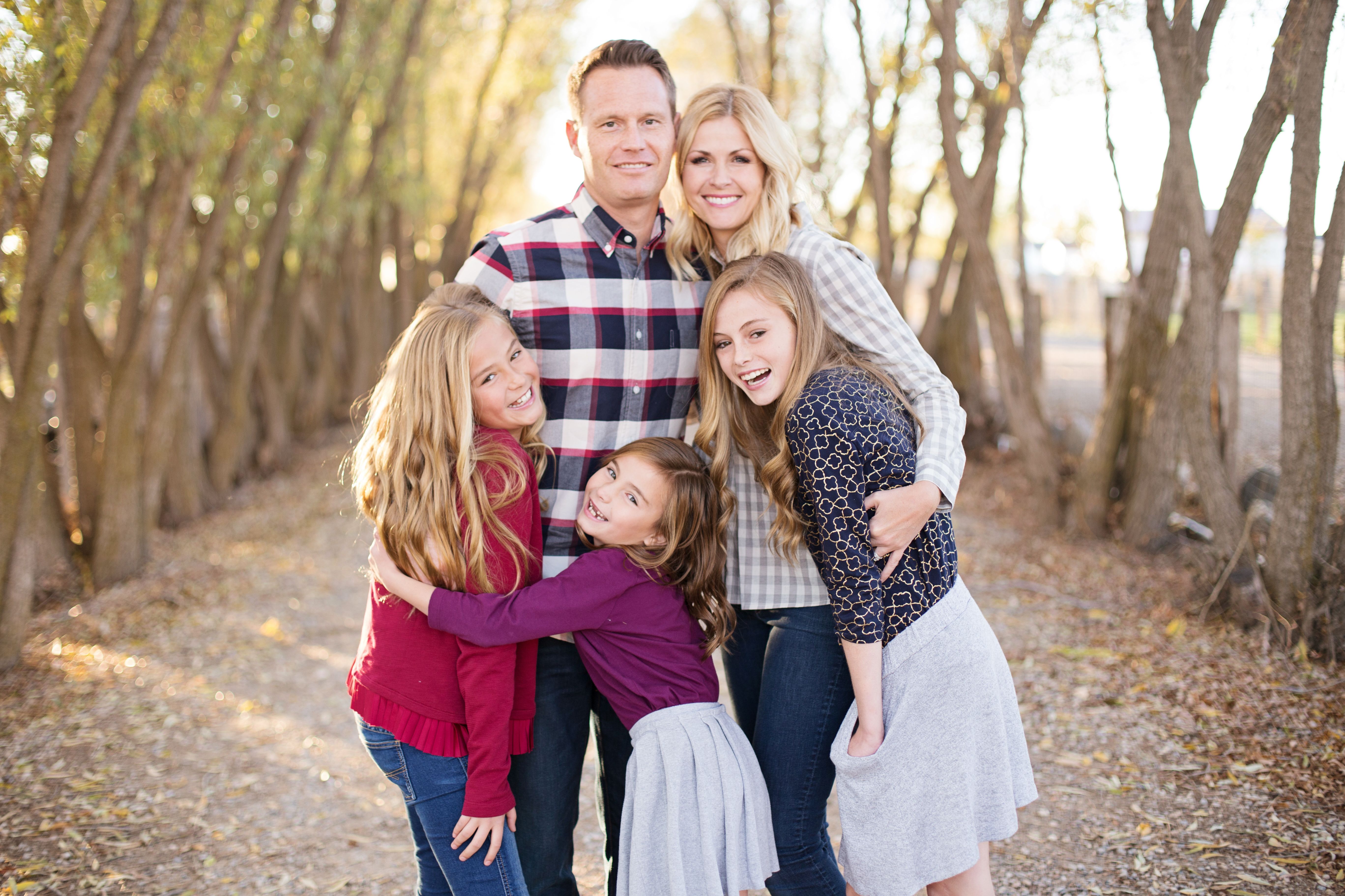 Dr. Christopher DeMille with his family